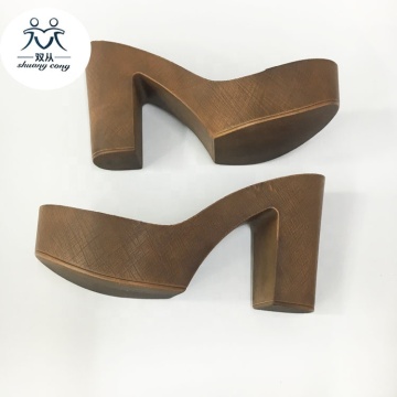 High Heel Lady Sandals sole Wholesale PU outsole