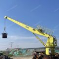 OUCO CUSTOM 5T15M Straight Arm Marine Deck Crane απλή δομή και εύκολη συντήρηση