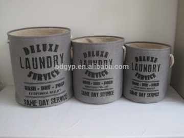 Cheap hot sale canvas storage basket