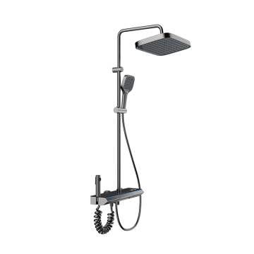 LED Digital Display Shower Faucet Set for Bathroom