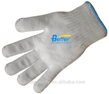 Un-Coated HPPE Steel Cut Resistant Gloves Goods from China