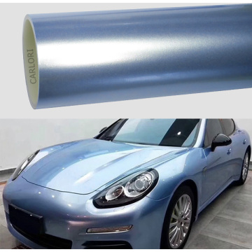 metallic gloss blue mist blue car wrap vinyl