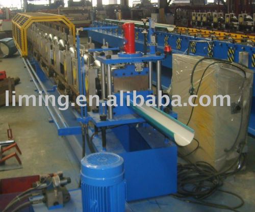 half round gutter making machine