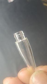 Clear Transparent Glass Aromatherapy Tube