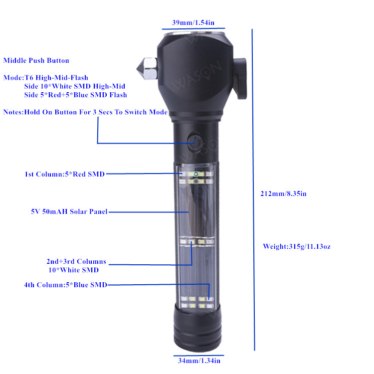 Car Led Flashlight 