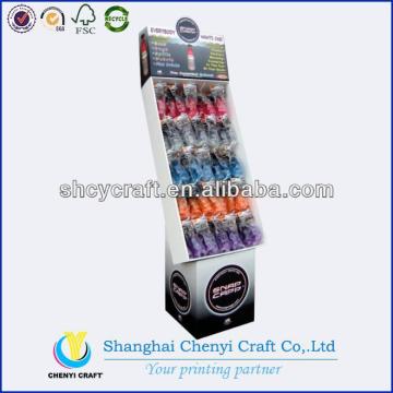 custom printed cardboard hat display stand