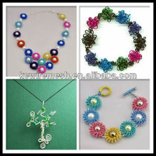 Reputable KC brand Bright color handicraft wire with painted wire (certified manufacturer).