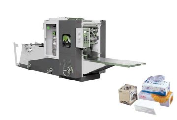 Two lines drawing face tissue paper machine