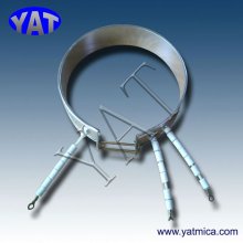 Mica aluminum shell steam heating element for teapot