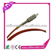 3.0mm individual packed Multimode Simplex fiber optic sc pig