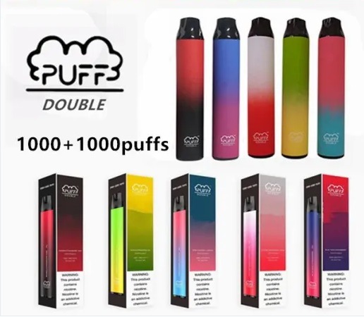 Puff Descartável Double Sabor 2000 Puffs Design Vape