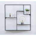 Creative metal wall-mounted racks for household use