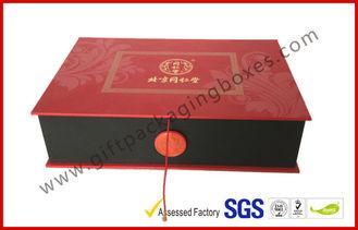 Luxury Foil in gold rigid board gift packing boxes ,  soft