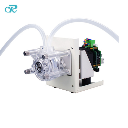 Customized peristaltic pump for machine supporting