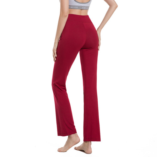 Pantaloni di Yoga Slim à Vita Alta da Donna