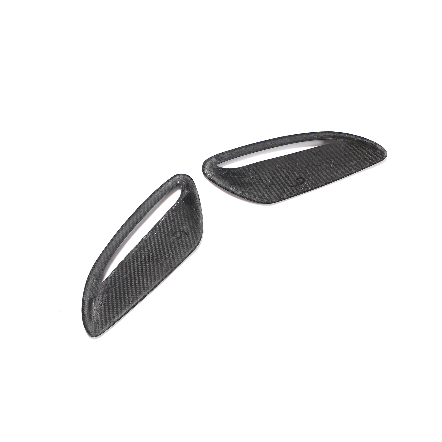 Modify Luxury Dry Carbon Fiber Car Hood Air Vent for Jaguar F-Type 2-Door 2021-2022