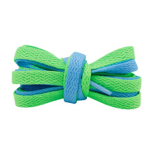 Custom Weiou Flat Thick Shoelaces 2 Pairs/Set - Two Tone Colors