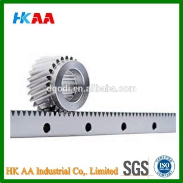 Custom high precision steel helical rack and pinion, custom rack and pinion jack