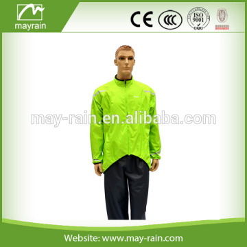 Waterproof polyester outdoor rain jacket