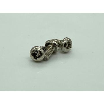 Cross recessed pan head screws M2-0.4*4 Custom fasteners