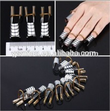 NT-9 reusable Nail form aluminum Extension reusable nail forms