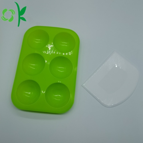 Molde de silicona para tartas con raspador para hornear tartas