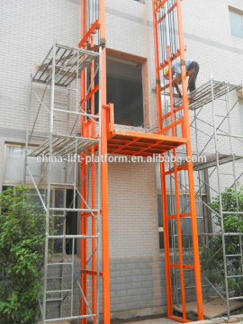 electric manual vertical material elevator