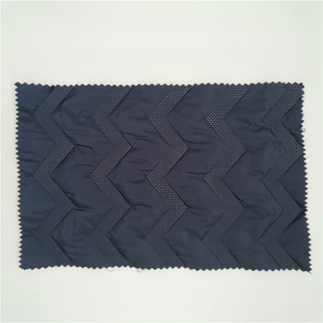 Ultrasonic Quilted Waterproof Poly Taffeta Quilt Fabric for Coats