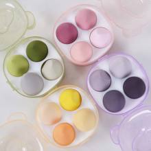 4 Piezas Bear Beauty Egg Blender Cases