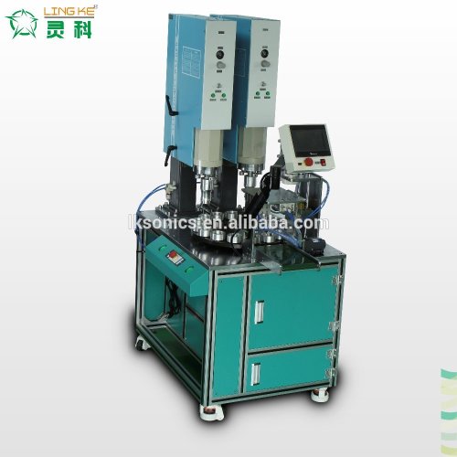 Automatic rotary ultrasonic plastic welding machine