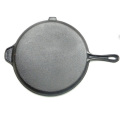 Preseasoned Round gjutjärn Grill Pan