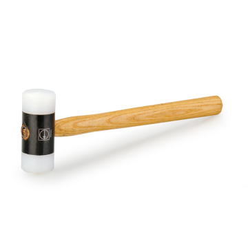 Hot Sale Two-Way Nylon Head Mallet with Wood Handle - All Sizes Available