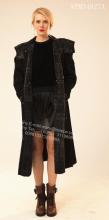 Lady Long Australia Merino Shearling Wind Coat