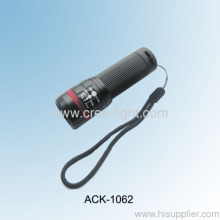 Telescopic Aluminium Led Flashlight Cree Q3 Bulb Ack-1062?