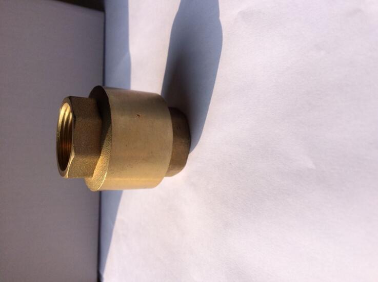 Brass Vertical Spring Check Valve, vertical bronze check valve