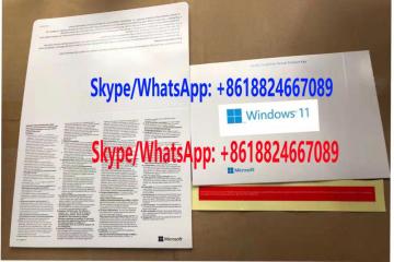 Win/Win 11 Professional Genuine /Original License Key Code Coa Sticker & DVD& Package& DVD& Sealed Package