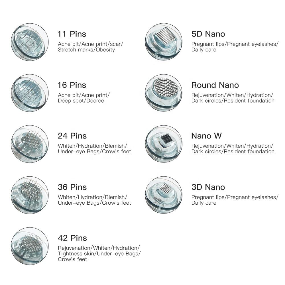 Select microneedle neddle according to requirements