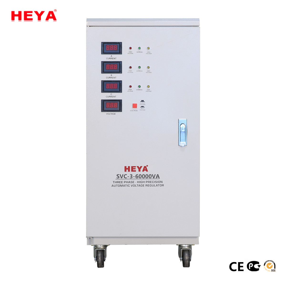 3 Phase 380v 60kva Industrial Servo Motor Voltage Stabilizer