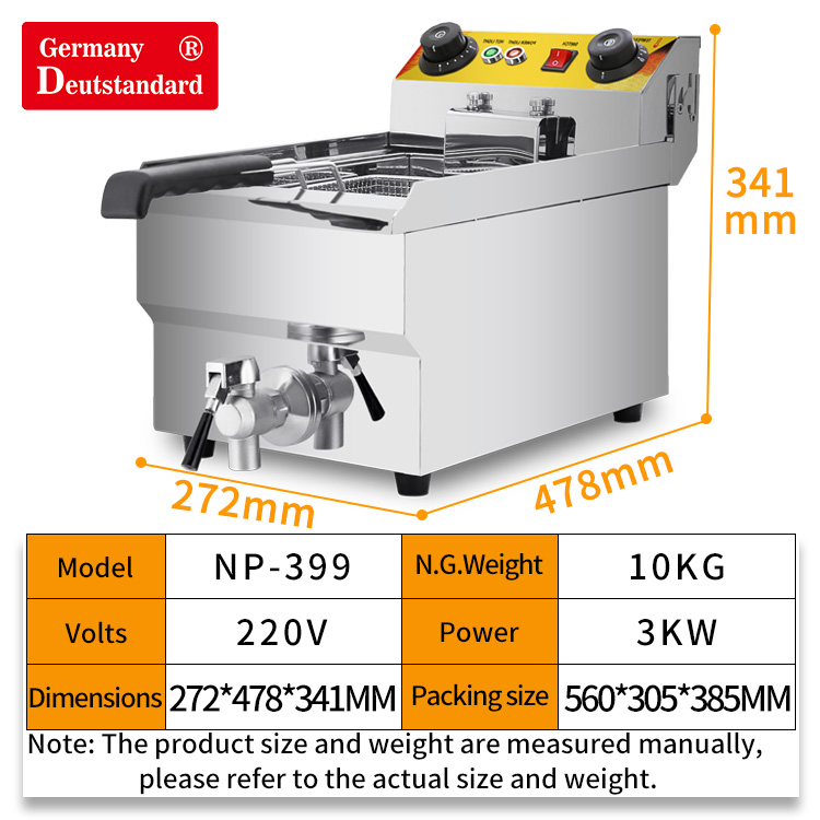 electric fryer machine