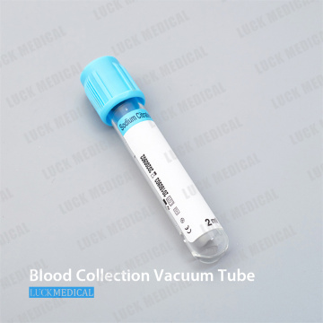 Blood Collection Vacuum Tube PET/Glass