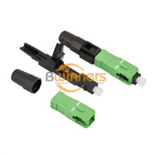 FTTH SM Green Sc Apc Fast Connector