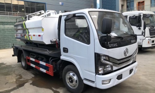 Dongfeng Euro 6 تنظيف شاحنة شفط 3.5 سم