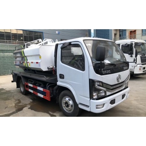 Dongfeng Euro 6 Membersihkan truk hisap 3.5cm