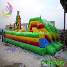 Attractive giant inflatable playgrounds,Outdoor Fun City with arched door
