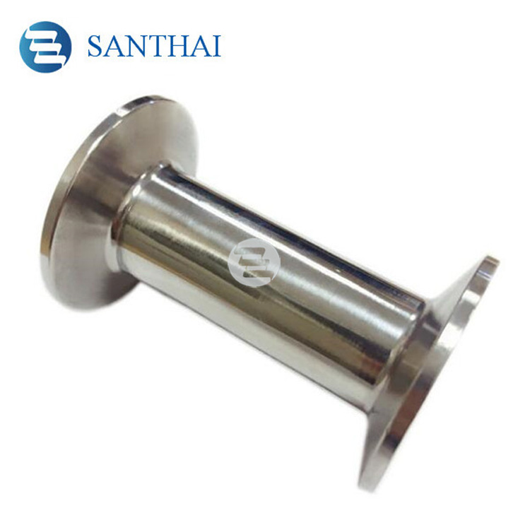 Stainless Steel Sanitary Tri-Clamp Pipe Spool With Clamp Ferrule