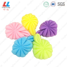 Graceful stunning flower bath sponge