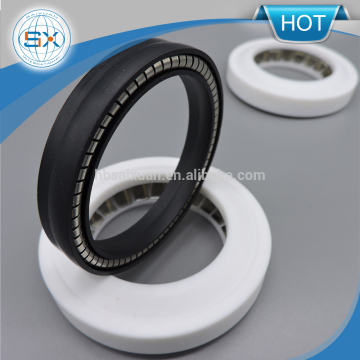 Different type PTFE spring loaded seals, PTFE spring seal