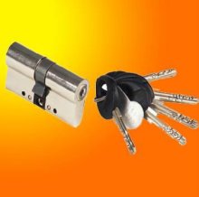 High quality euro cylinder lock popular computer keys lock