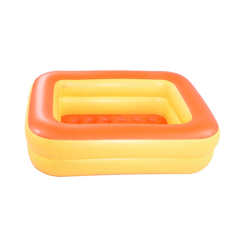 Piscine gonflable pour enfants à l'eau jouer la piscine rectangulaire