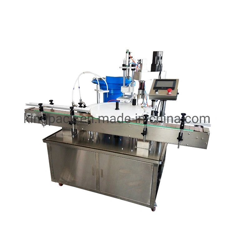 Automatic Rotary Filling and Capping Machine for Small Doses of Liquid and Paste